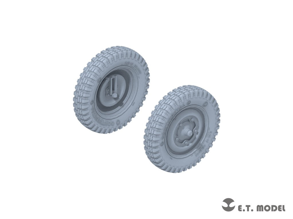 E.T. Model 1/35 WWII German Kübelwagen Type82 Sagged wheels((Narrow)