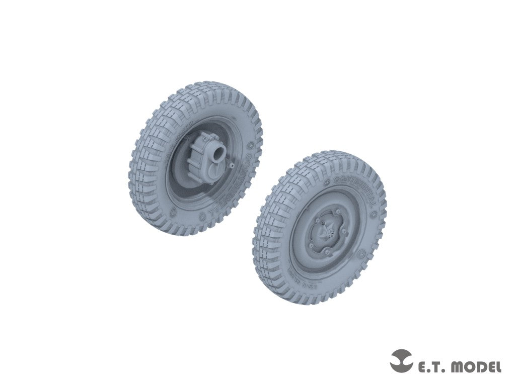 E.T. Model 1/35 WWII German Kübelwagen Type82 Sagged wheels((Narrow)