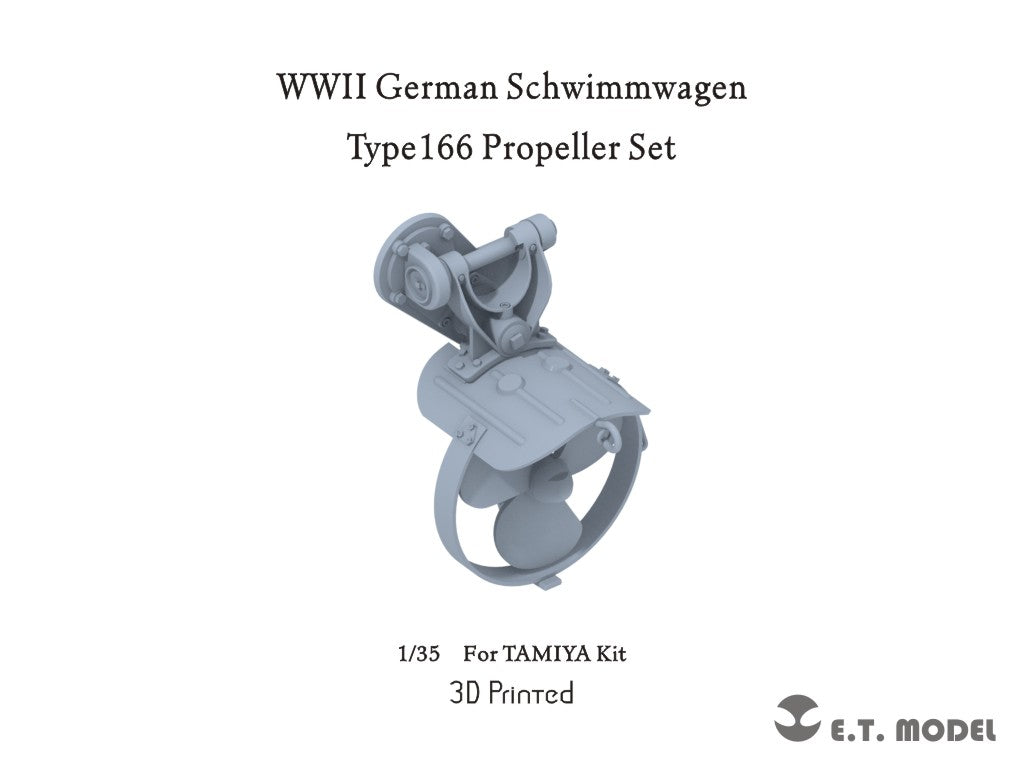 E.T. Model 1/35 WWII German Schwimmwagen Type166 Propeller Set