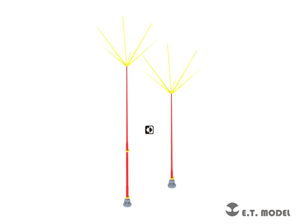 E.T. Model 1/35 WWII German 1.8M Star Antenna Set for Command Tanks