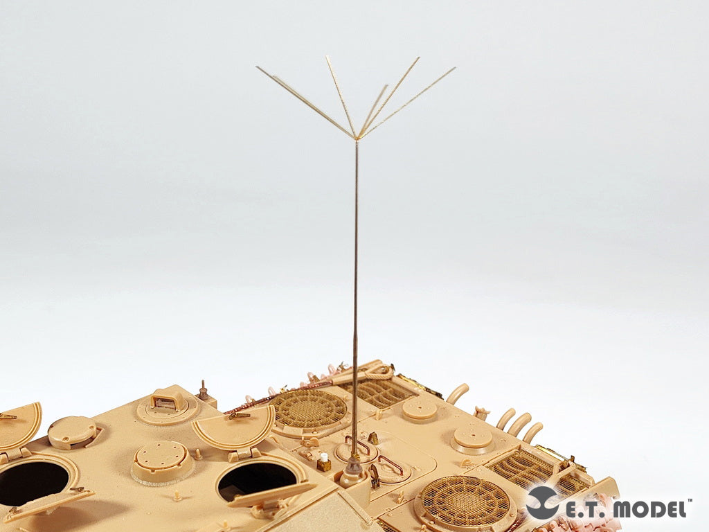 E.T. Model 1/35 WWII German 1.8M Star Antenna Set for Command Tanks