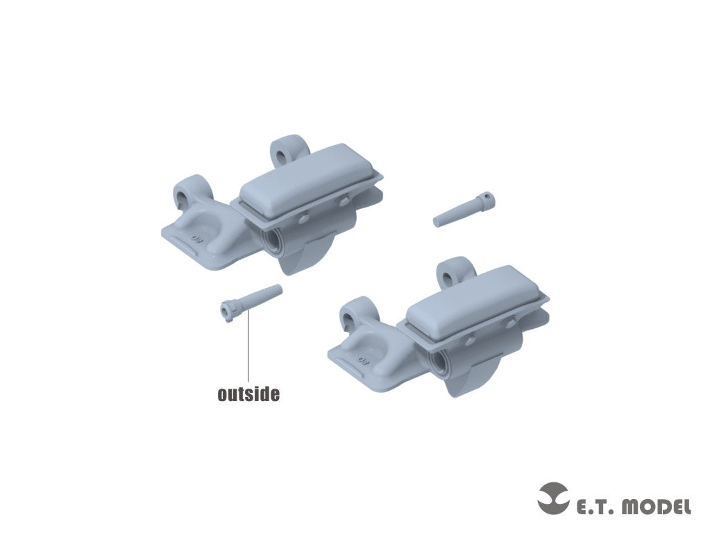 E.T. Model 1/35 WWII German Sd.kfz.251/Sd.kfz.11 Track links & Sprockets（Late）