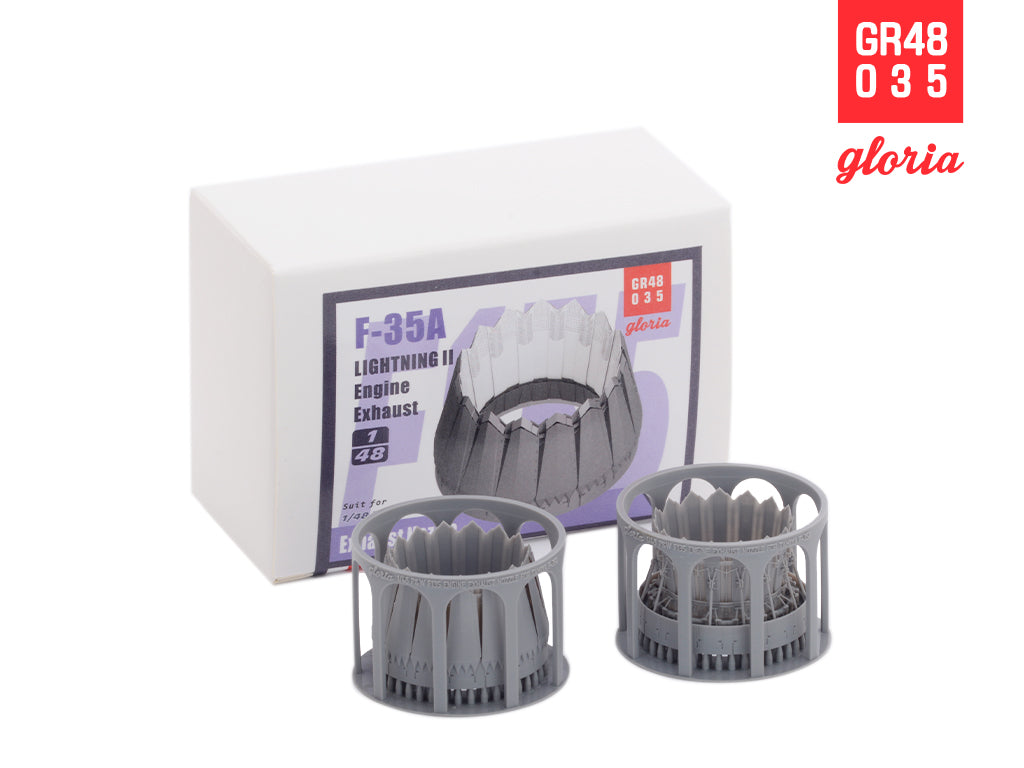 Gloria 1:48 F-35A Exhaust Nozzle