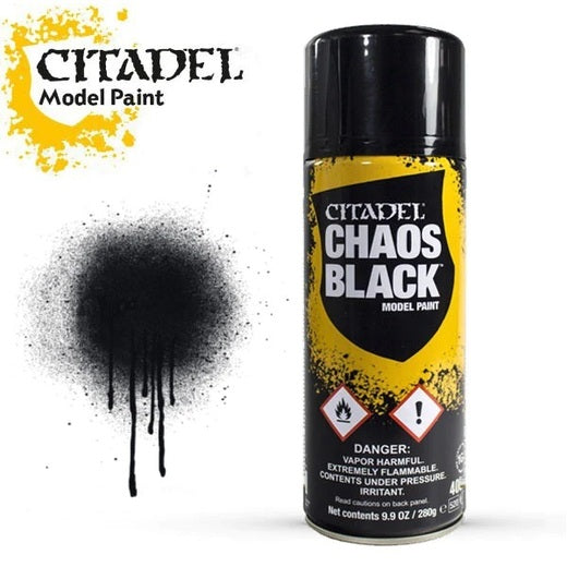 Citadel Spray Paint: Chaos Black 400ml