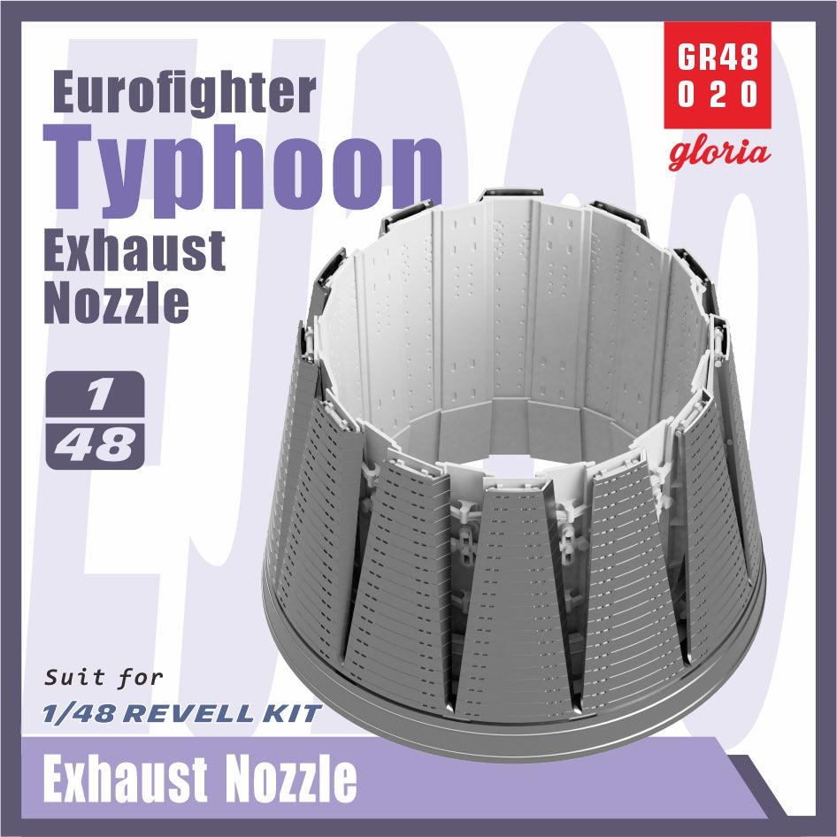 Gloria 1/48 Eurofighter Typhoon Exhaust Nozzle