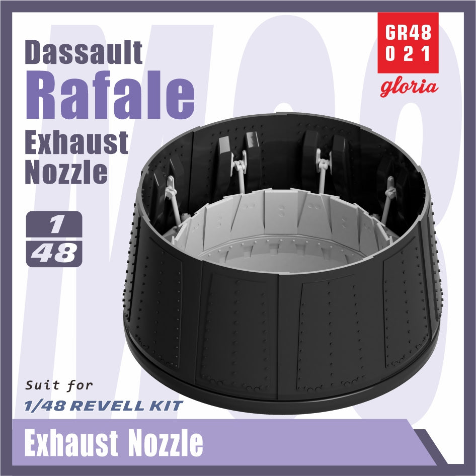 Gloria 1:48  Rafale Exhaust Nozzle