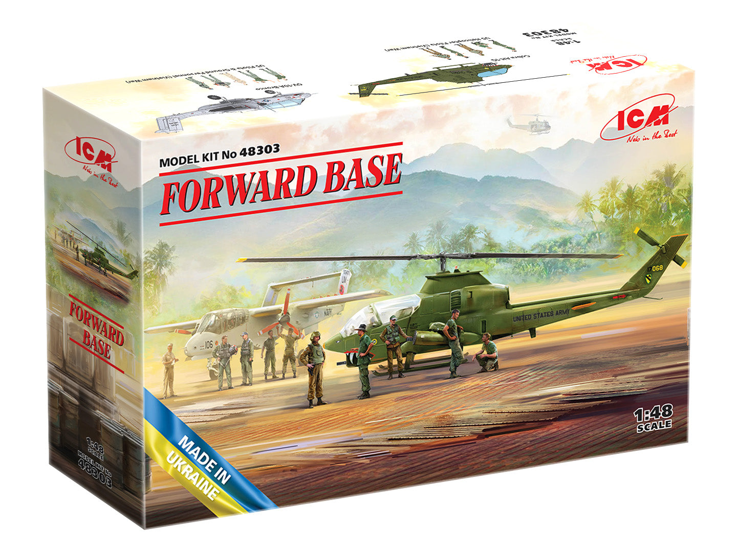 ICM 1:48 Forward Operating Base Cobra and Bronco