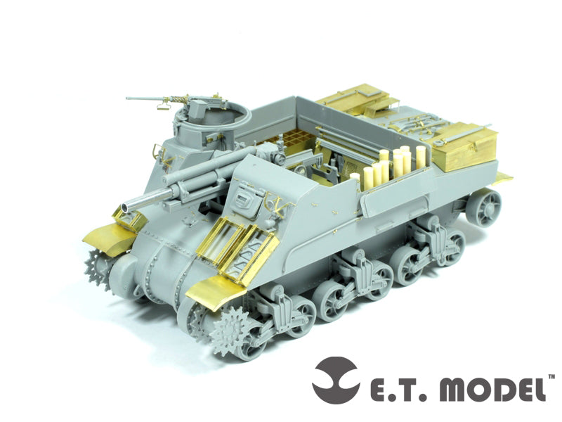 E.T. Model 1:35 WWII US M7 Priest Mid Production Value Package Detail Set