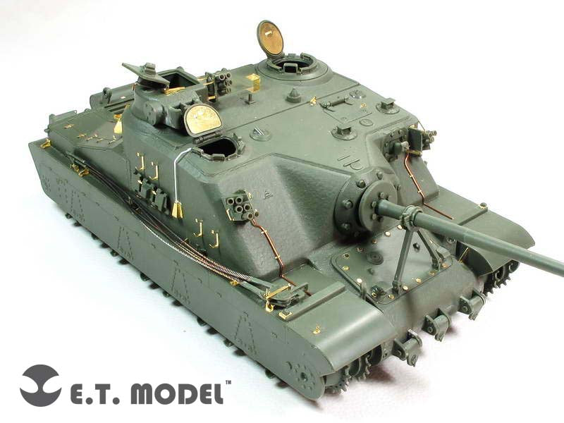 E.T. Model 1:35 WWII British Heavy Assault Tank A39 Tortoise Detail Set