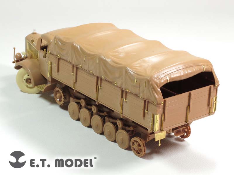 E.T. Model 1:35 WWII German Heavy Halftrack L 4500 R MAULTIER Detail Set