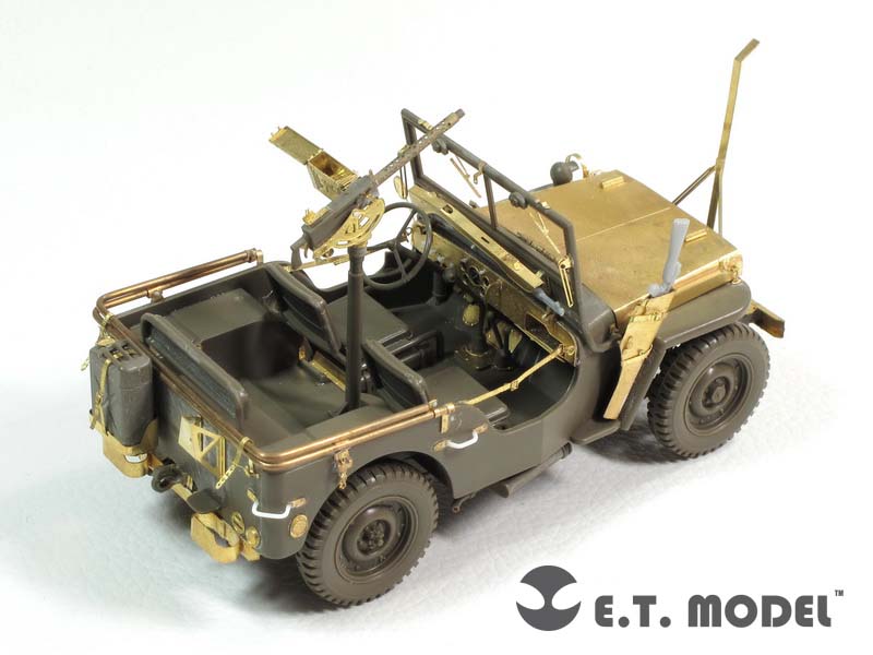 E.T. Model 1:35 WWII U.S. Willys MB Jeep Detail Set