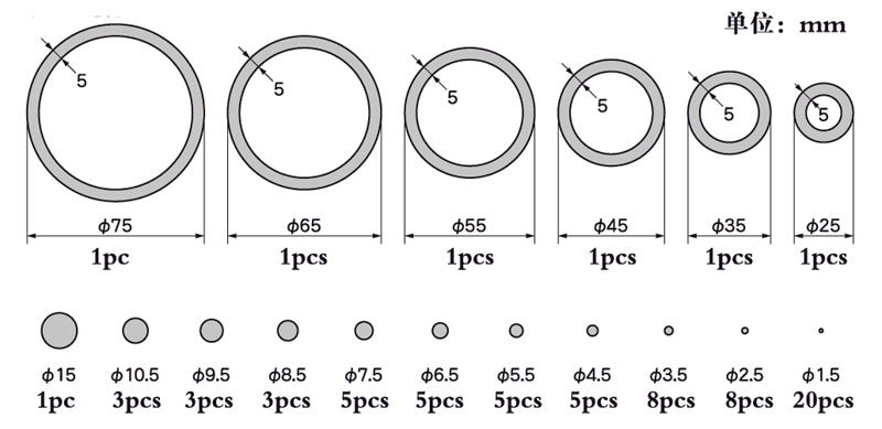 Trumpeter Plastic Circle Board C-set - 0.3mm