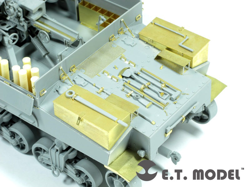 E.T. Model 1:35 WWII US M7 Priest Mid Production Value Package Detail Set