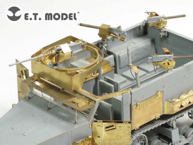 E.T. Modet 1:35 WWII U.S. M2A1 Half-Track Detail Set