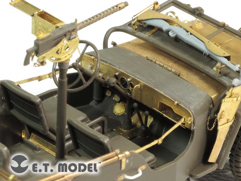 E.T. Model 1:35 WWII U.S. Willys MB Jeep Detail Set