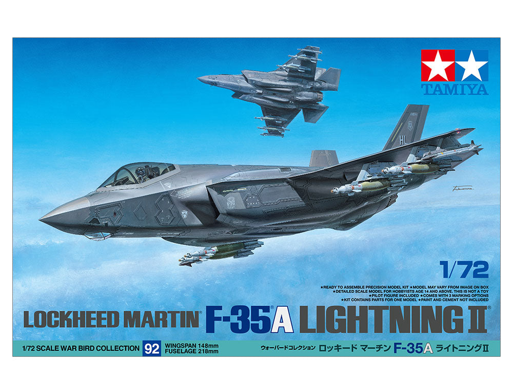 Tamiya 1:72 Lockheed Martin F-35A Lightning II