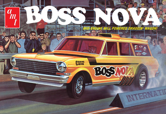 AMT 1/25 Boss Nova Funny Car Plastic Model Kit