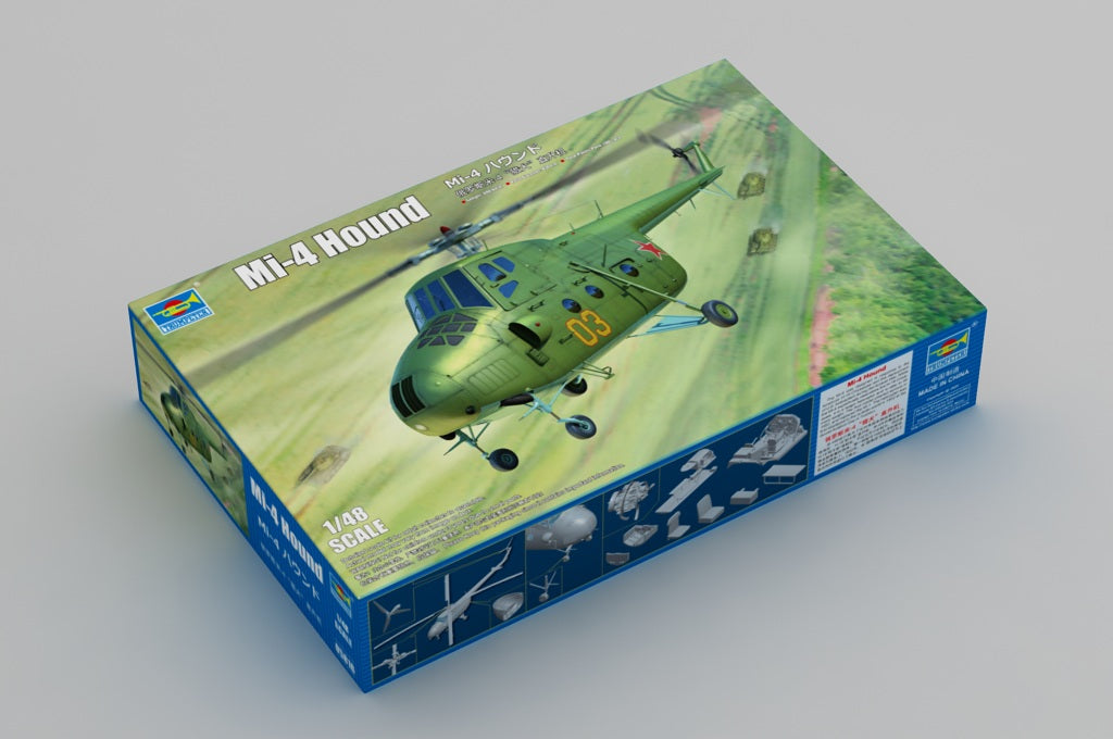 Trumpeter 1/48 Mi-4 Hound Plastic Model Kit [05816]