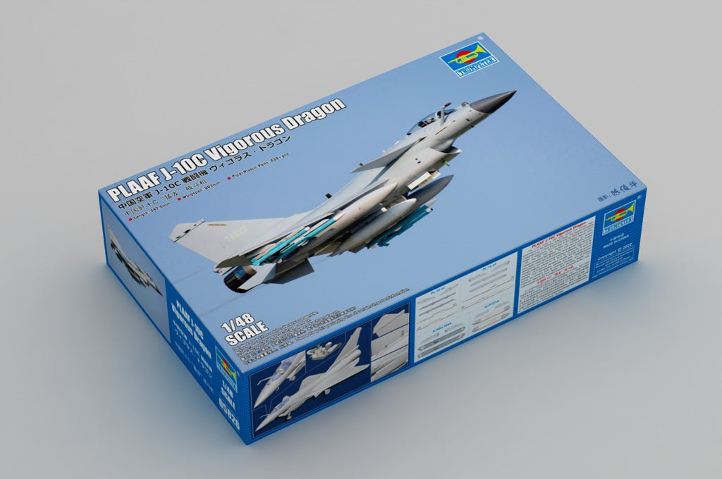 Trumpeter 1/48 PLAAF J-10C Vigorous Dragon Plastic Model Kit