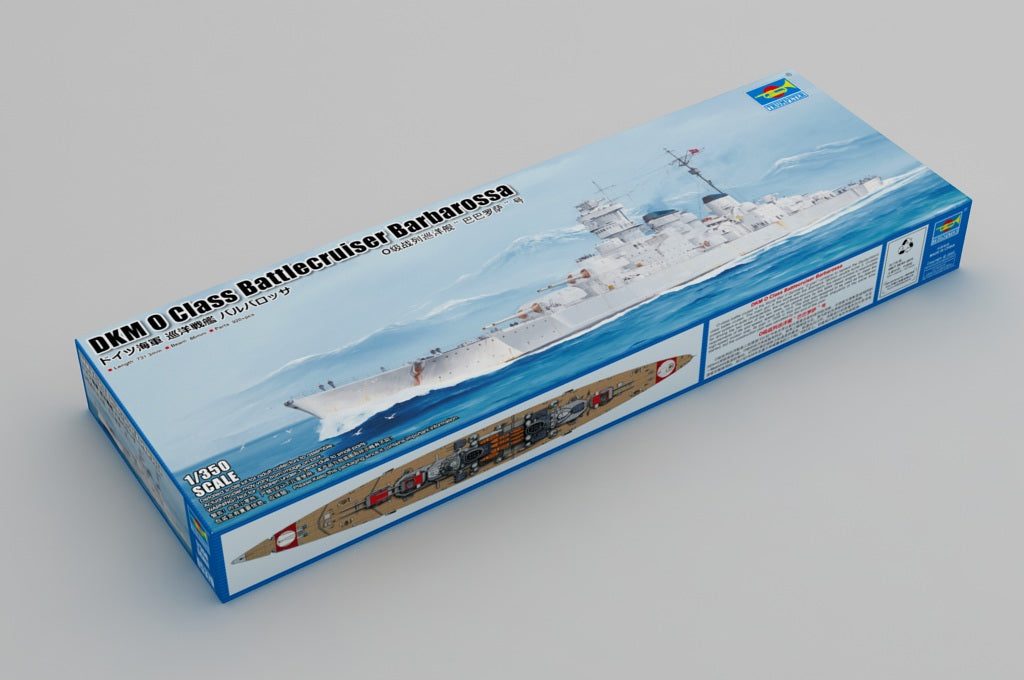 Trumpeter 1/350 DKM O Class Battlecruiser Barbarossa Plastic Model Kit