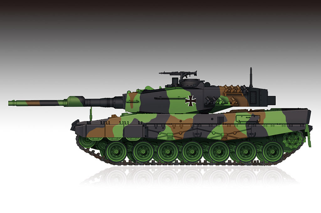 Trumpeter 1/72 German Leopard 2A4 MBT Plastic Model Kit [07190]