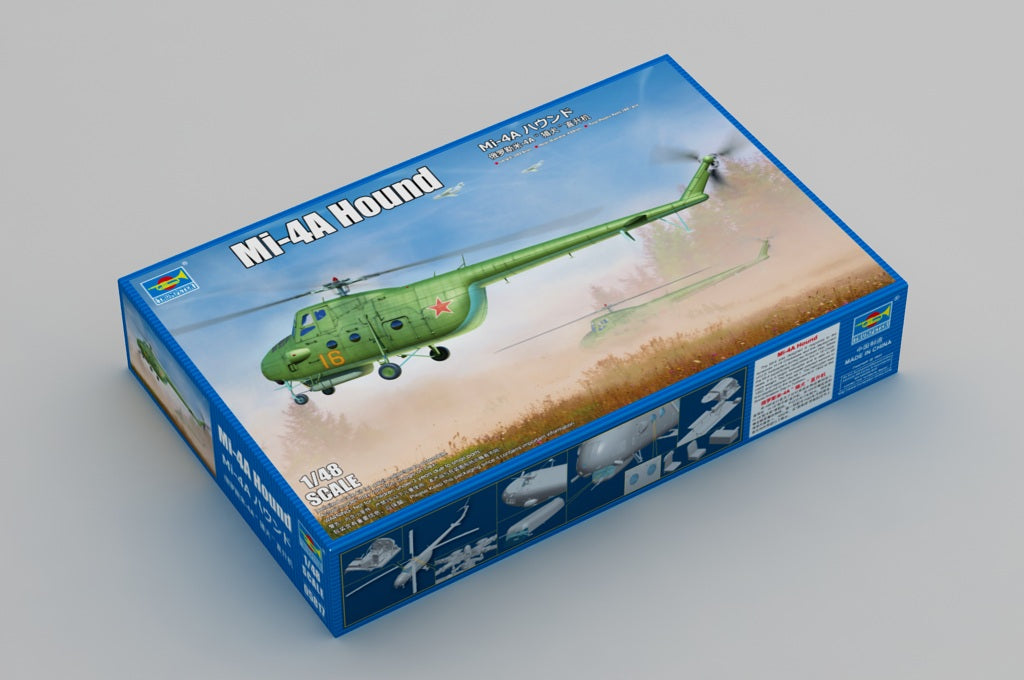 Trumpeter 1/48 Mi-4A Hound Plastic Model Kit