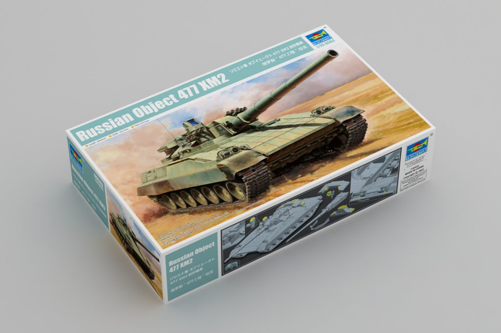 Trumpeter 1/35 Russian Object 477 XM2 Plastic Model Kit