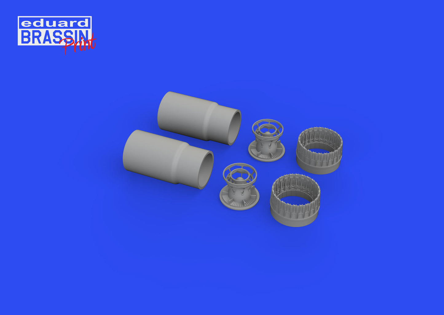 Eduard 1/48 F-4B exhaust nozzles PRINT Brassin