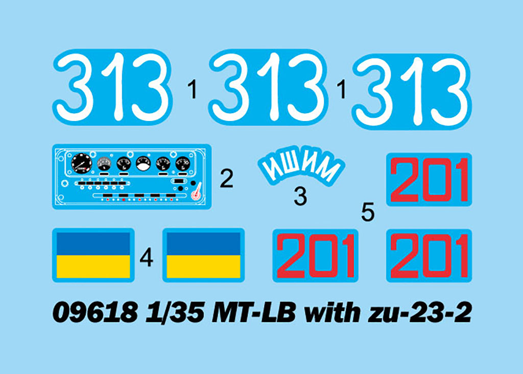 Trumpeter 1/35 MT-LB with zu-23-2 Plastic Model Kit