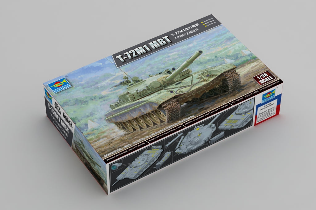 Trumpeter 1/35 T-72M1 MBT Plastic Model Kit