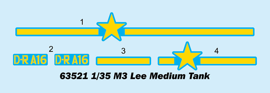 I Love Kit 1/35 M3 Lee Medium Tank Plastic Model Kit