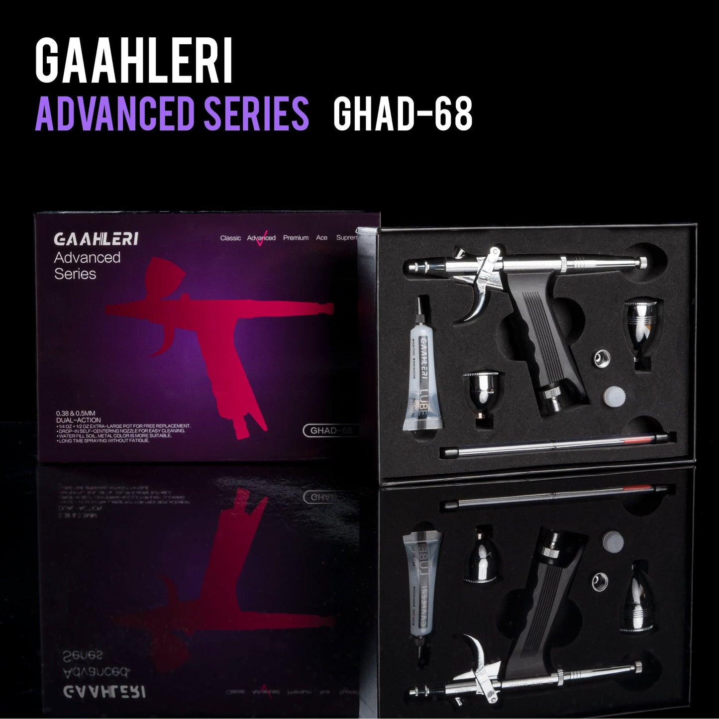 Gaahleri GHAD-68 Advanced Series Airbrush