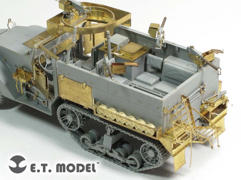 E.T. Modet 1:35 WWII U.S. M2A1 Half-Track Detail Set