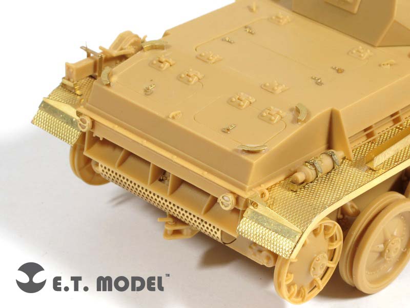 E.T. Model 1:35 WWII German Pz.Kpfw.II Ausf.D1 Detail Set