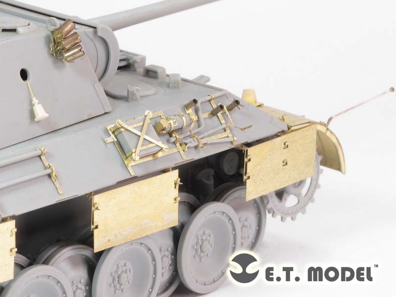 E.T. Model 1:35 WWII German Panther D Basic Detail Set