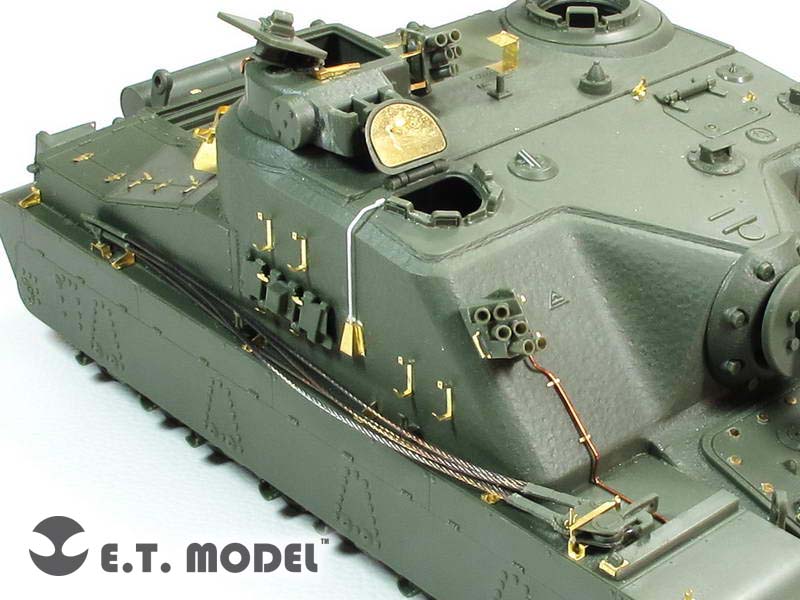 E.T. Model 1:35 WWII British Heavy Assault Tank A39 Tortoise Detail Set