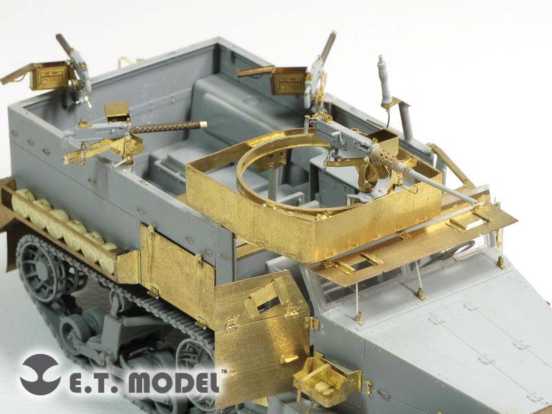 E.T. Modet 1:35 WWII U.S. M2A1 Half-Track Detail Set