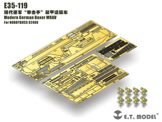 E.T. Model 1:35 Modern German Boxer MRAV Detail Set