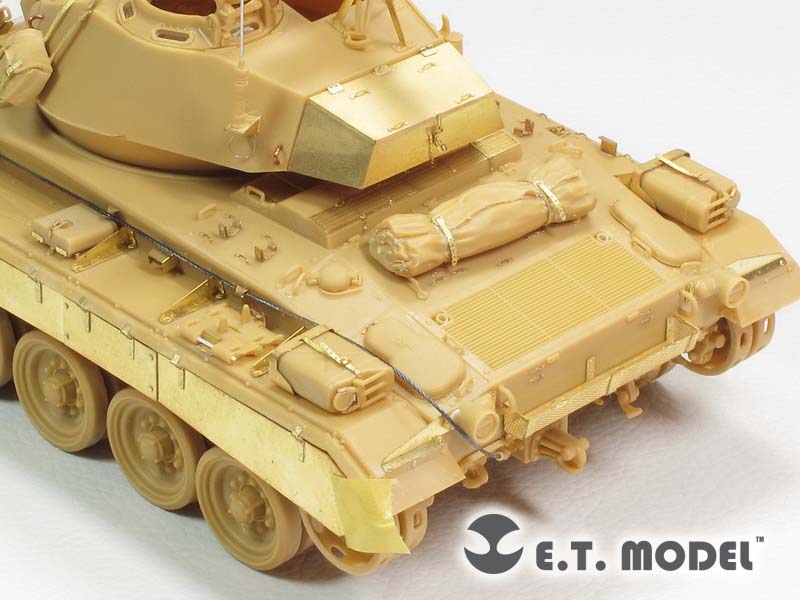 E.T. Model 1:35 WWII US Light Tank M-24 ‘chaffee' (Early Prod.) Detail Set