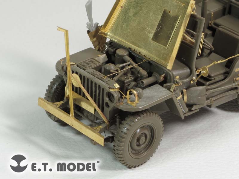 E.T. Model 1:35 WWII U.S. Willys MB Jeep Detail Set