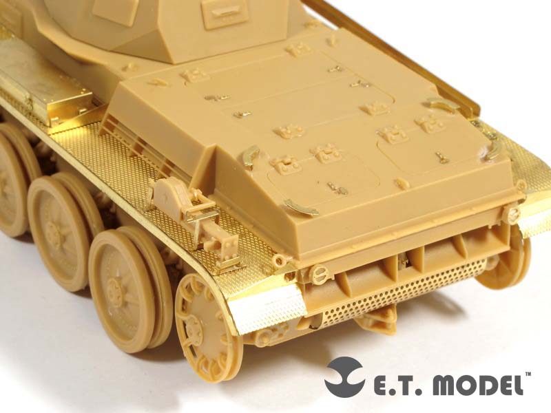 E.T. Model 1:35 WWII German Pz.Kpfw.II Ausf.D1 Detail Set