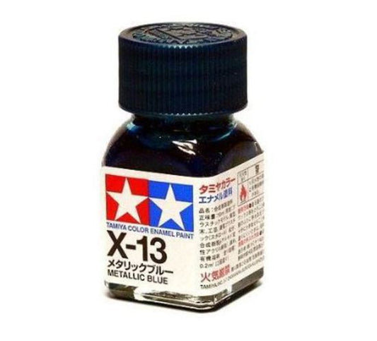 Tamiya Color Enamel Paint X-13 Gloss Metallic Blue 10ml