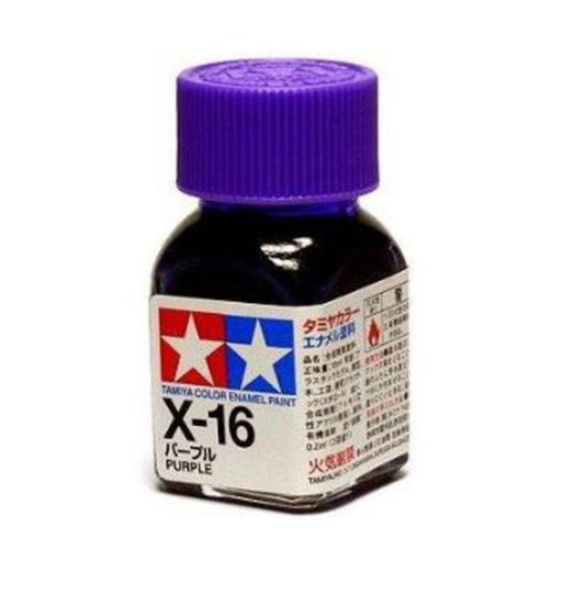 Tamiya Color Enamel Paint X-16 Gloss Purple 10ml