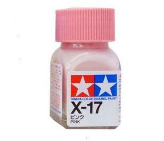 Tamiya Color Enamel Paint X-17 Gloss Pink 10ml