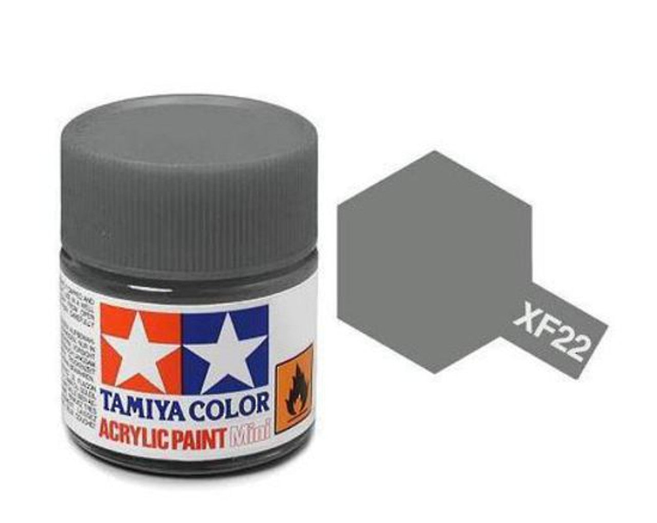 Tamiya Color Acrylic Paint XF-22 RLM Grey 10ml