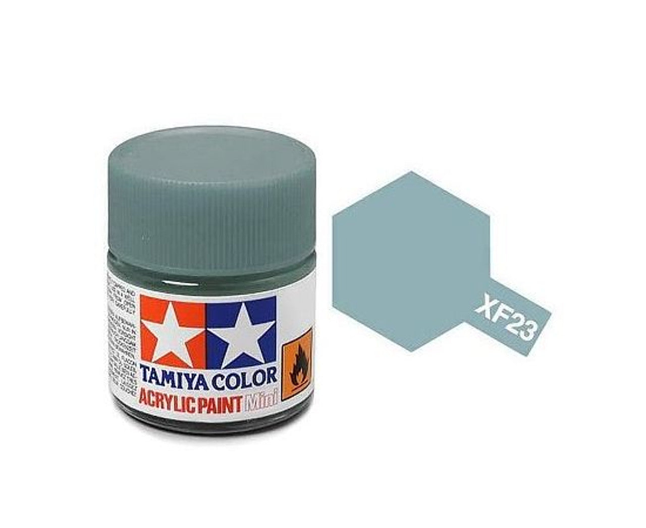 Tamiya Color Acrylic Paint XF-23 Light Blue 10ml