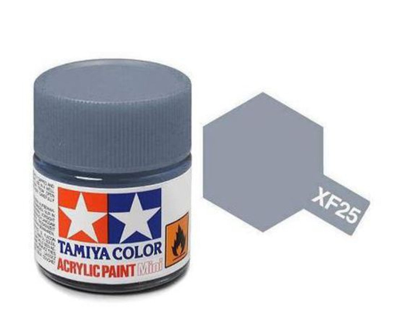 Tamiya Color Acrylic Paint XF-25 Light Sea Grey 10ml