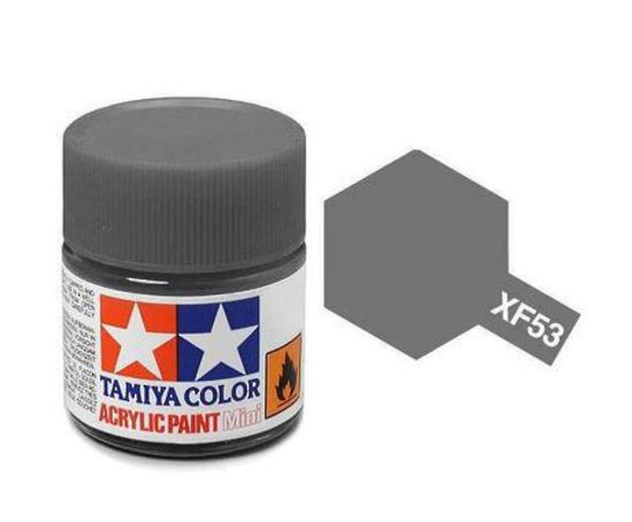 Tamiya Color Acrylic Paint XF-53 Neutral Grey 10ml