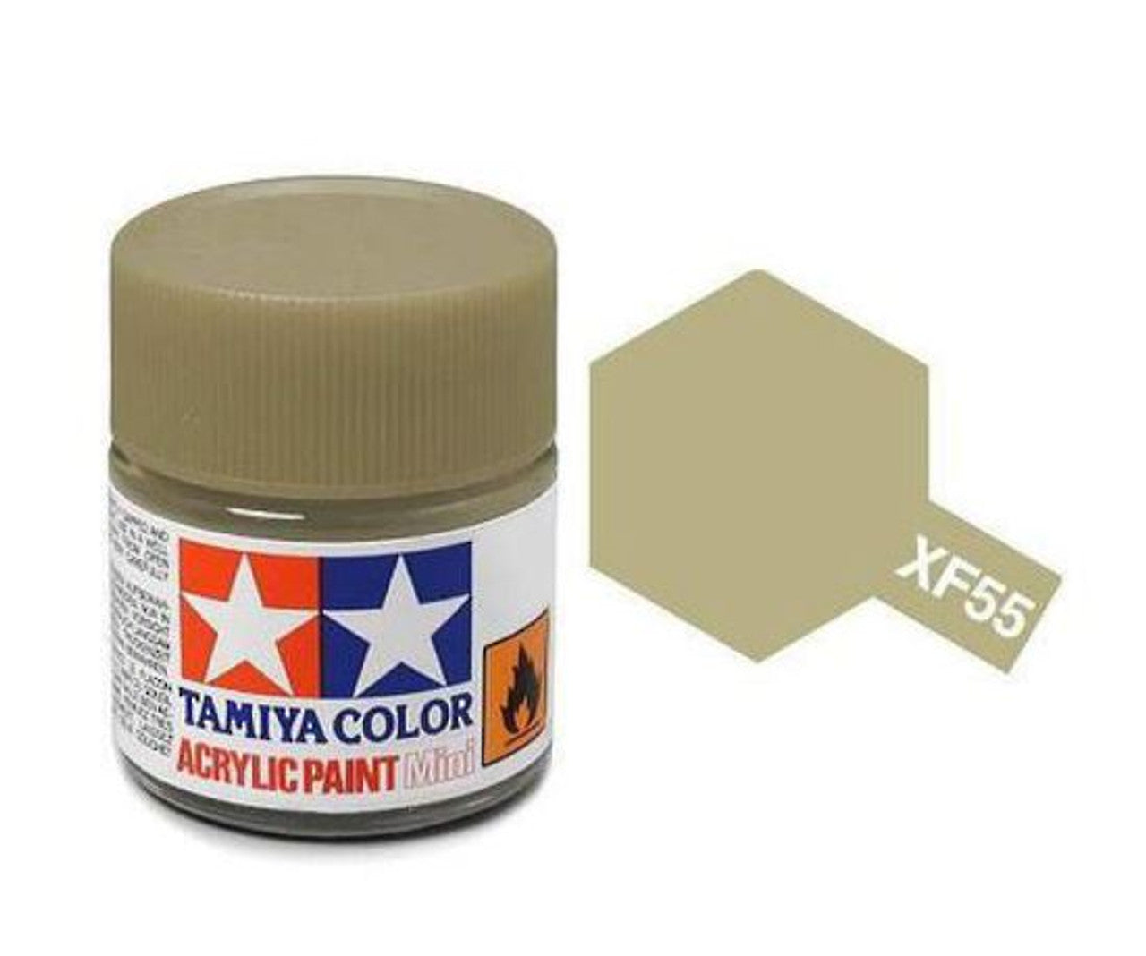 Tamiya Color Acrylic Paint XF-55 Deck Tan 10ml