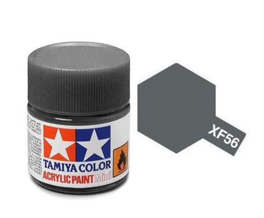 Tamiya Color Acrylic Paint XF-56 Metallic Grey 10ml